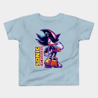 Sonic Wpap Pop Art Kids T-Shirt